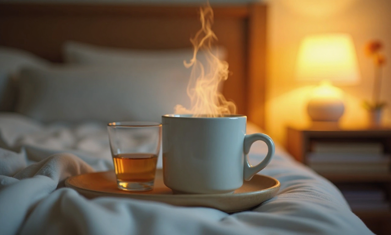 PCOS and sleep — woman struggling to sleep